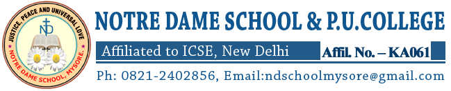 Notre Dame School, Mysore | ICSE School in mysore